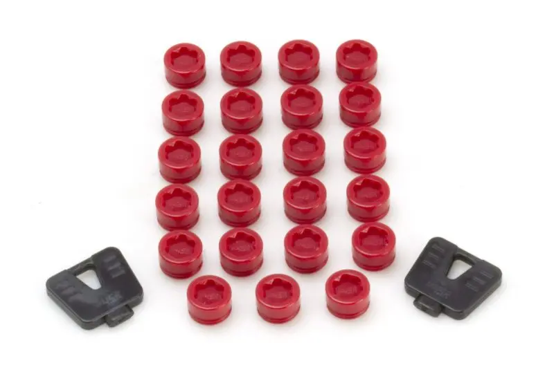 Wheel Mate SR45R Caps Set 20 Red