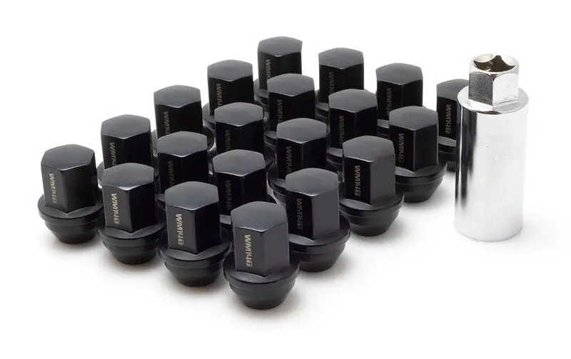 Wheel Mate WM14T Closed End Lug Nuts QTY 20 Black