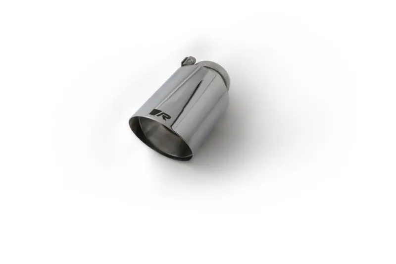 Remus Stainless Steel 102mm Angled Straight Cut Chrome Adjustable Clamp Tail Pipe Single