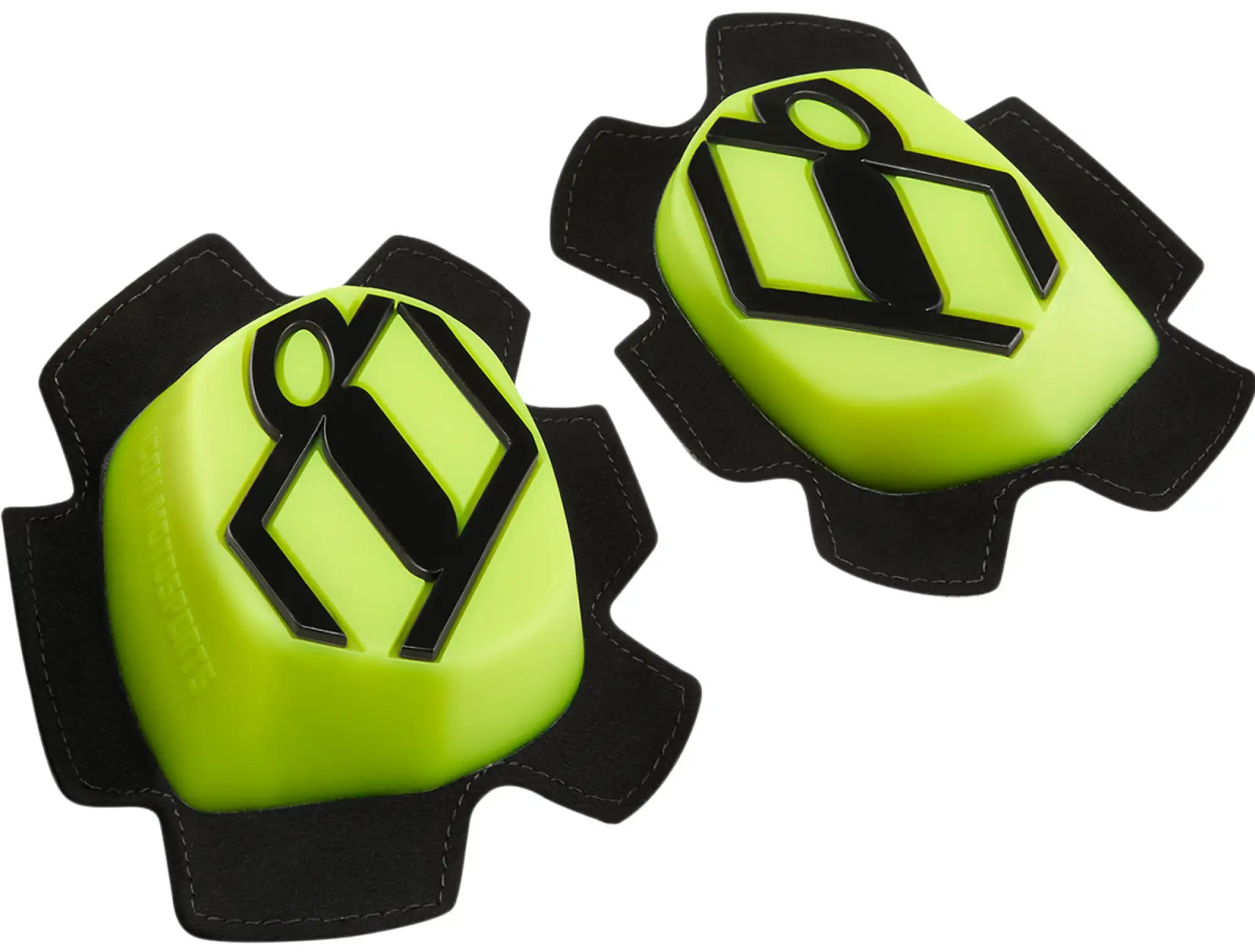 Icon Cloverleaf 2 CE Knee Pucks Hi-Vis - MGW-19211