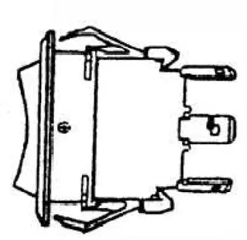 United States Hardware M-146C 3-Way Bilge Pump Switch 1/4 Inch Marine Boat Accessory
