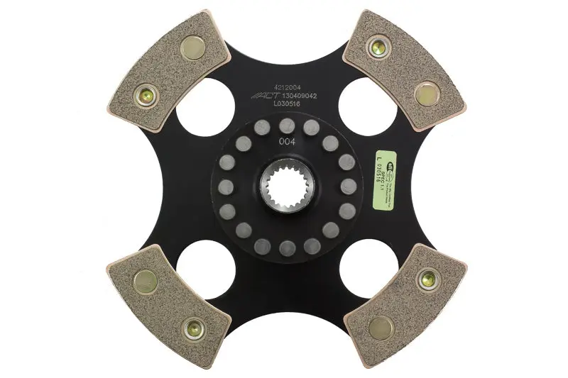 ACT 1989 Honda Civic 4 Pad Rigid Race Disc Brake Kit