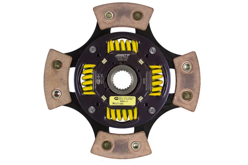 ACT 1990 Mazda Miata 4 Pad Sprung Race Disc Brake Kit