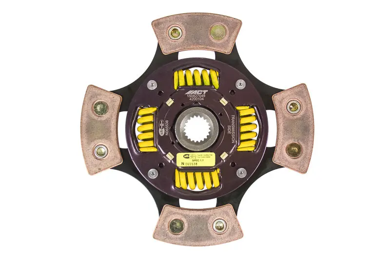 ACT 1993 Hyundai Elantra 4 Pad Sprung Race Disc Brake Kit
