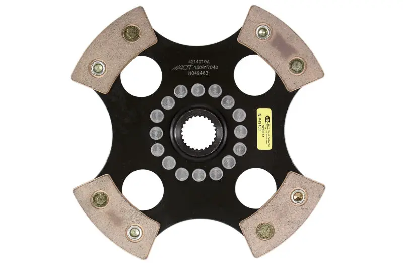 ACT 2002 Honda Civic 4 Pad Rigid Race Disc Brake Kit