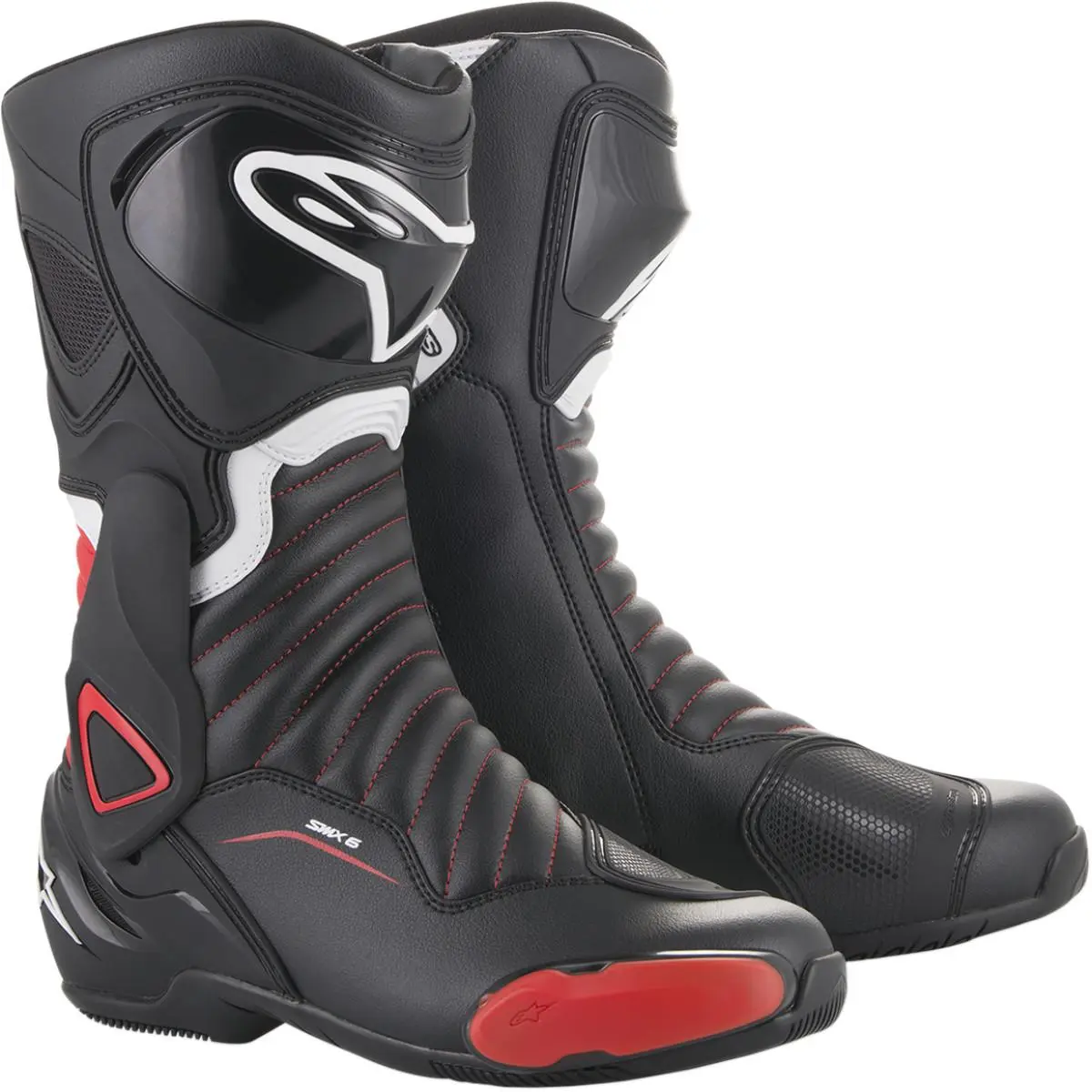 Alpinestars SMX-6 V2 Boots (13.5. Black/Red) - MGW-7444