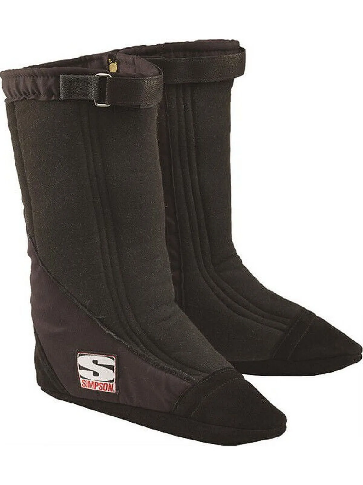 Simpson Racing 37020Ml SFI 20 Drag Racing Boots Adult Medium/Large Black Pair