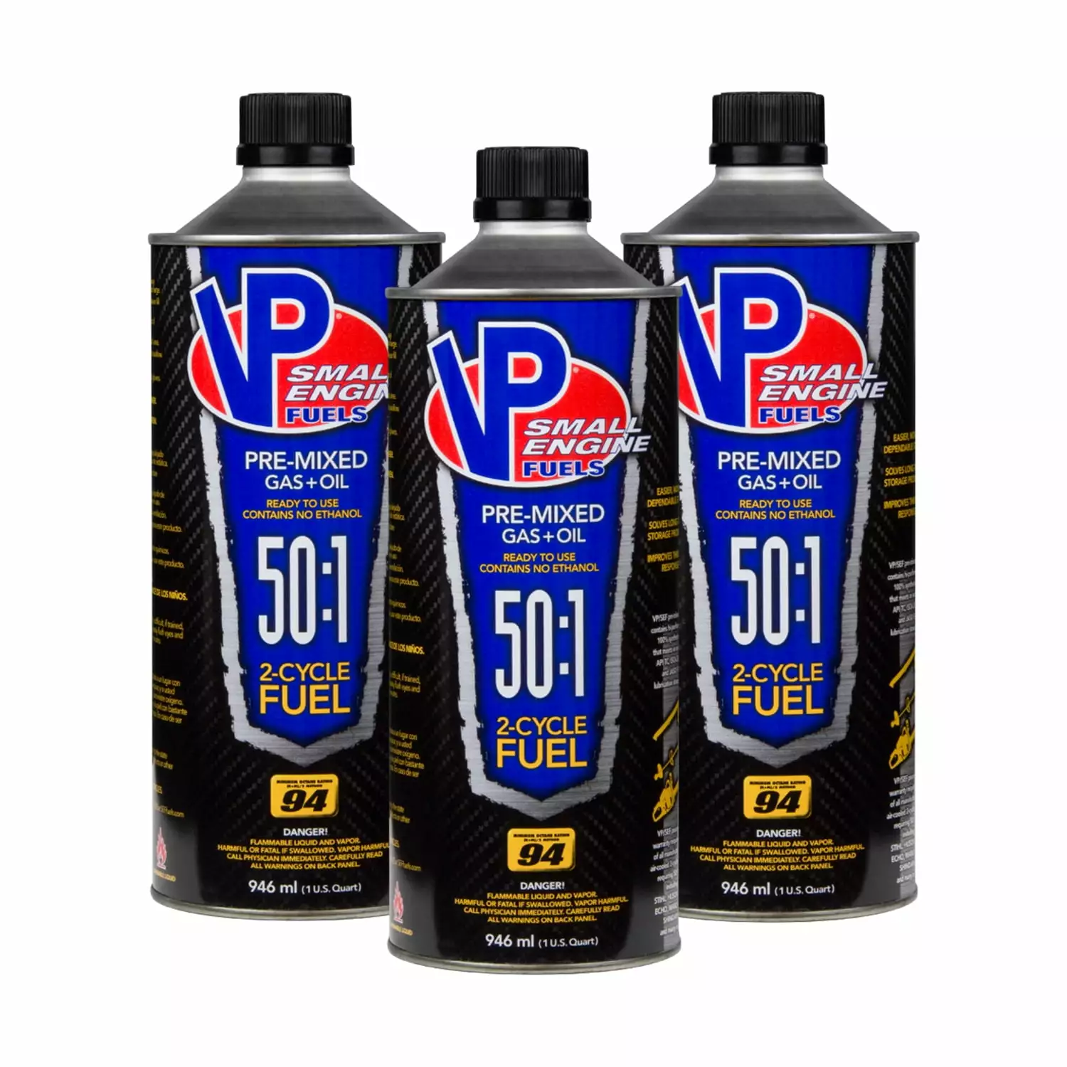 VP Racing Fuels Small Engine 2-Cycle 50:1 Pre-Mixed Fuel 8 Quarts