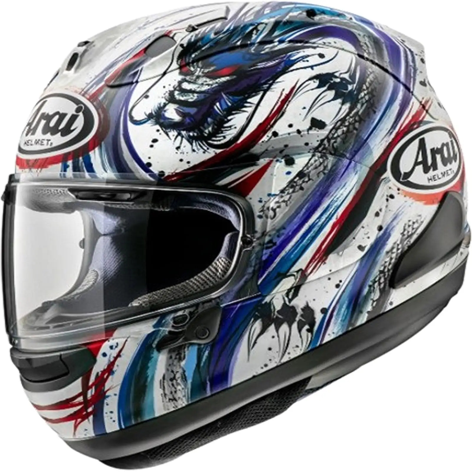 Arai Corsair-X Kiyonari Full Face Motorcycle Helmet Triko Frost Medium Arai Helmet