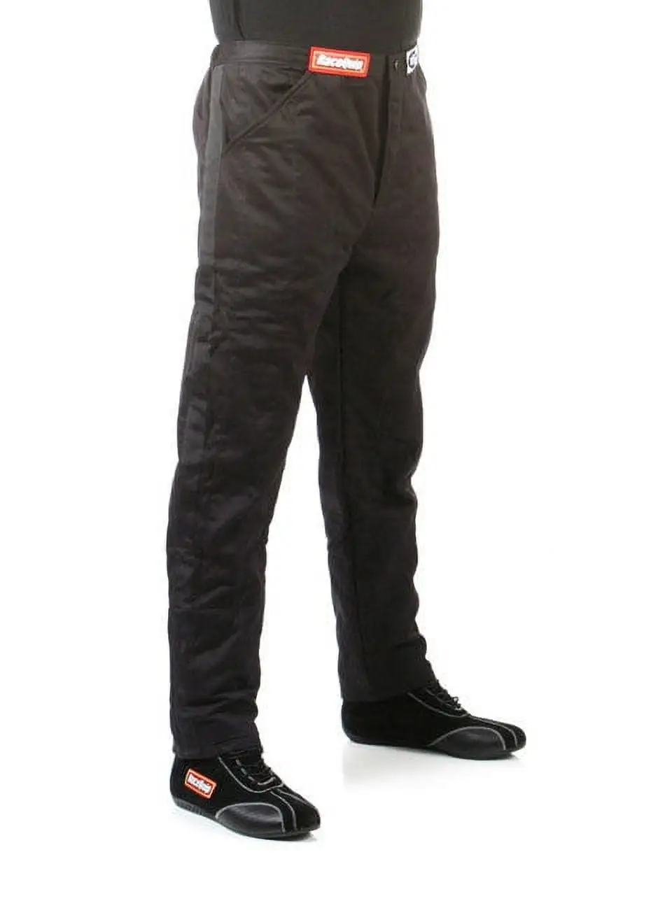 RaceQuip 122006RQP 120 Series Driving Pants SFI 3.2A/5 Black/White Stripe XL