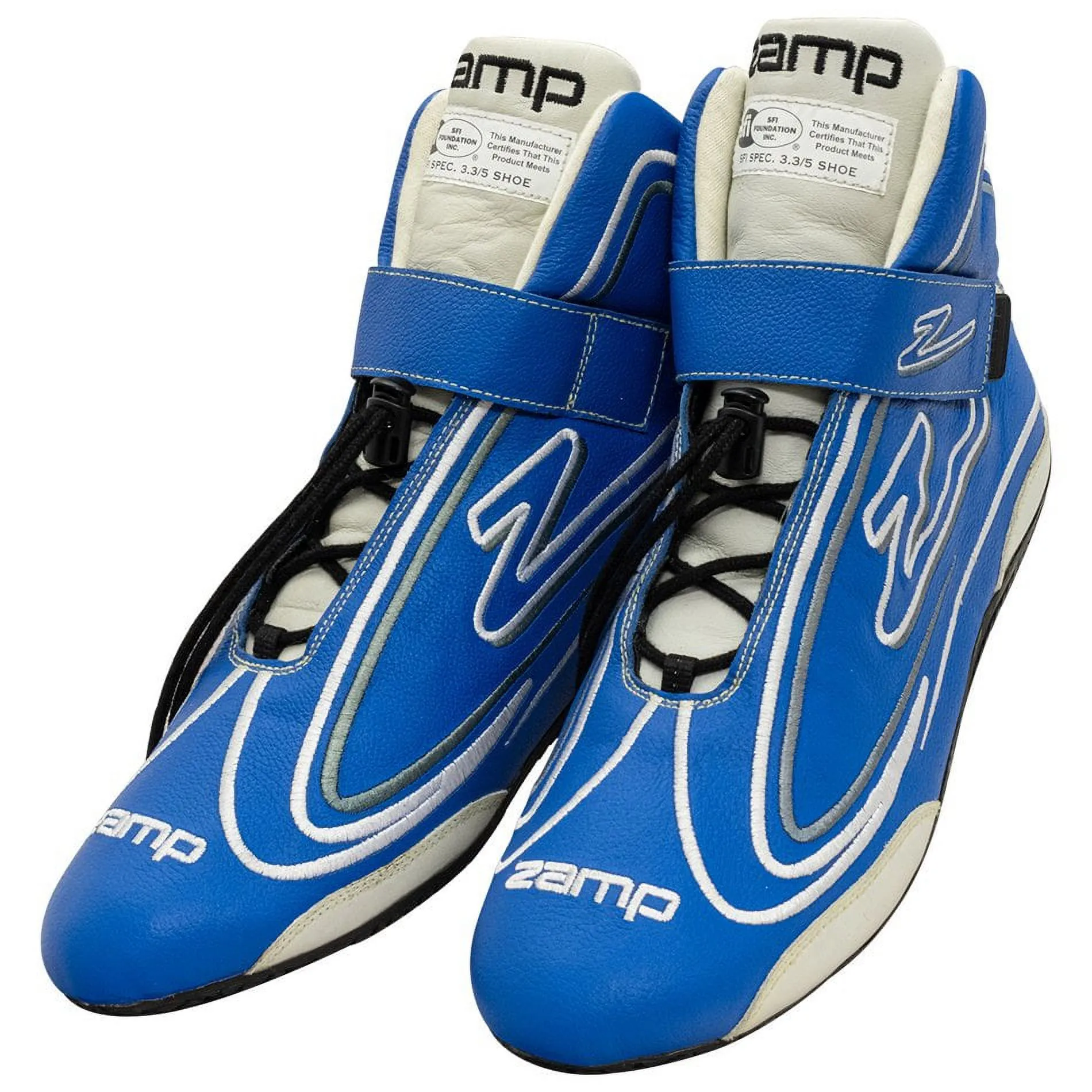 Zamp RS003C0411 ZR-50 Driving Shoes - Mid-Top - SFI 3.3/5 - Blue - Size 11 Zamp Racing
