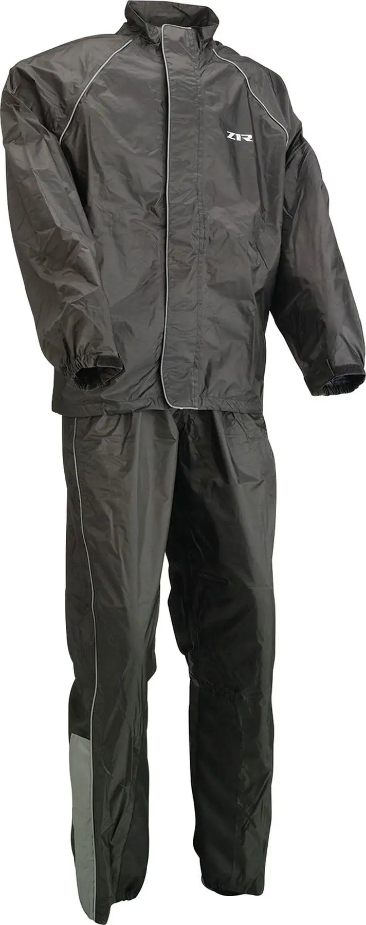 Z1R Mens 2-Piece Rainsuit Black MD - MGW-17121 3xl