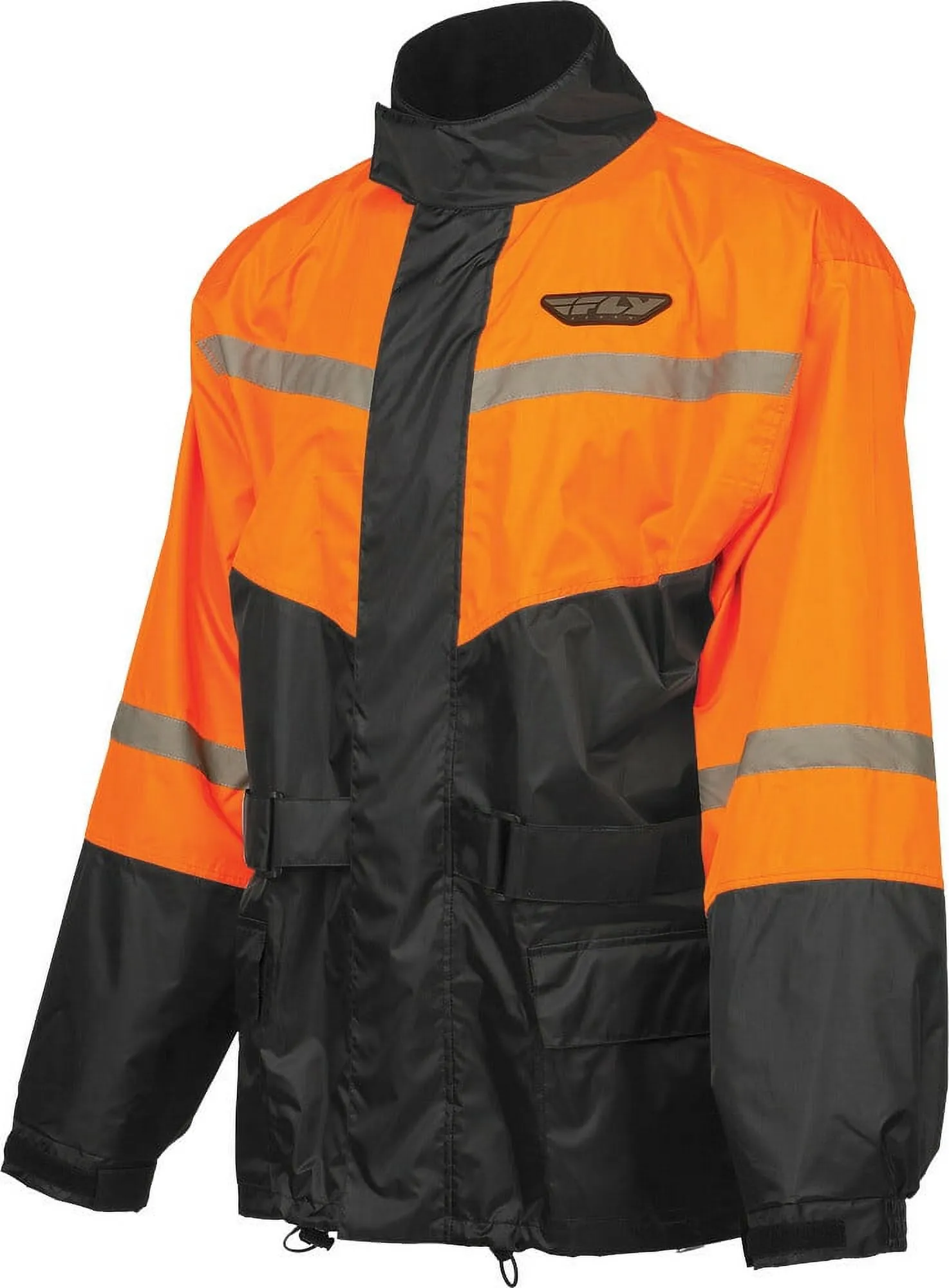 Fly Racing 2-PC Rainsuit (X-Large. Black/Orange) - MGW-6331