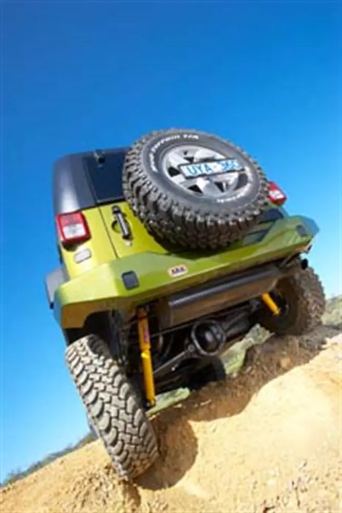 ARB Heavy Duty Rear Bumper Tow Points Jeep JK Wrangler