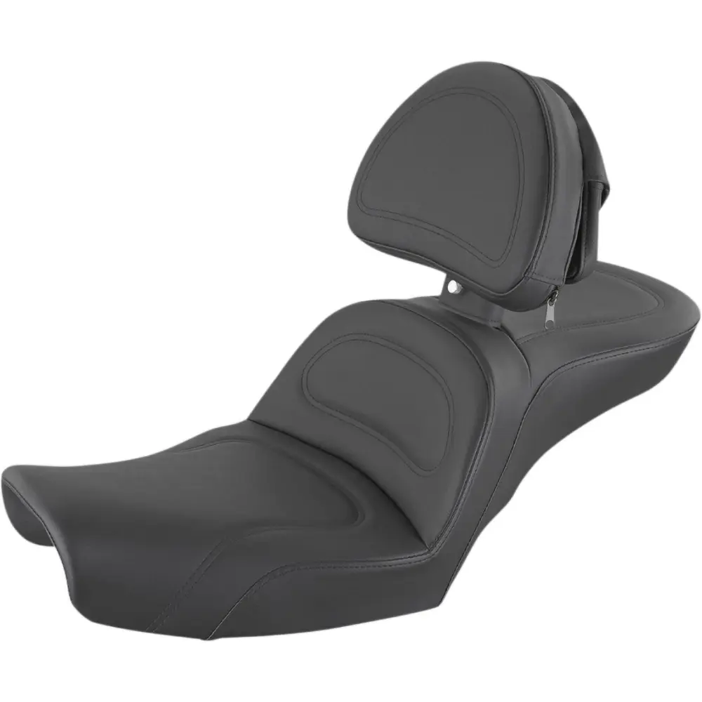 Saddlemen 1996-2003 FXD Dyna Explorer Ultimate Comfort Seat Driver's Backrest Motorcycle Accessories Black