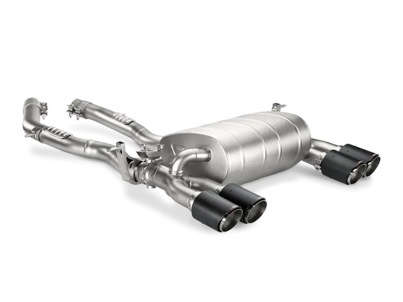 Akrapovic Slip-On Exhaust System 2014-2017 BMW M3 M4 F80 F82 Titanium Requires Tips