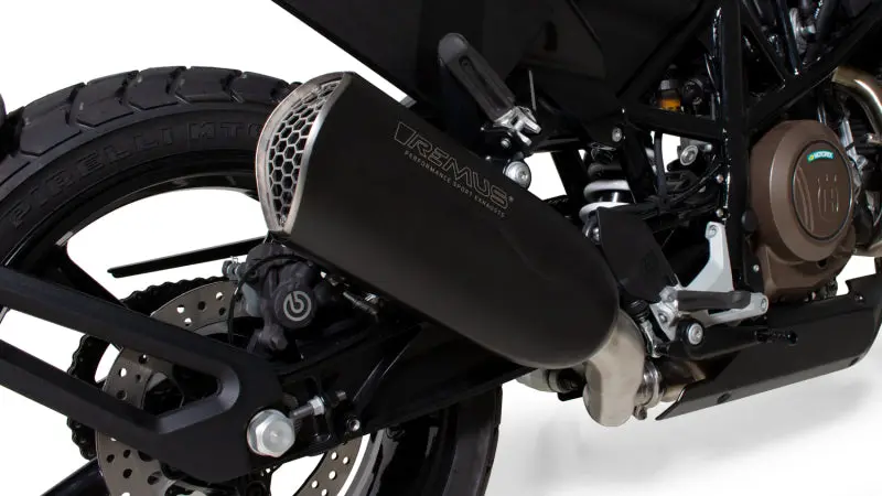 Remus 2018 Husqvarna Vitpilen 701 Euro 8 NXT Black Race Slip On Exhaust Sound Insert