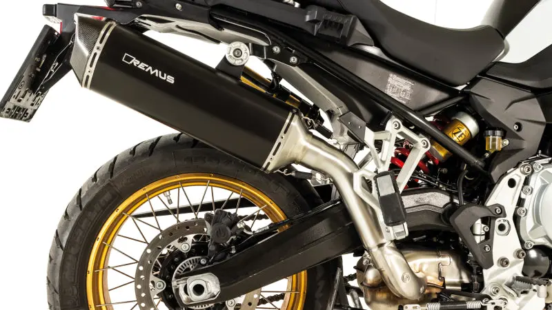Remus Black Hawk Black Slip On 2018 BMW F 750 GS 4G85 57 kW Euro 4