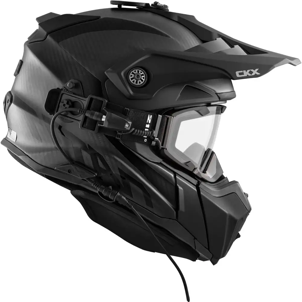 CKX Titan Carbon Helmet - W/Electric Lens Goggles Black 2XL (2025) M