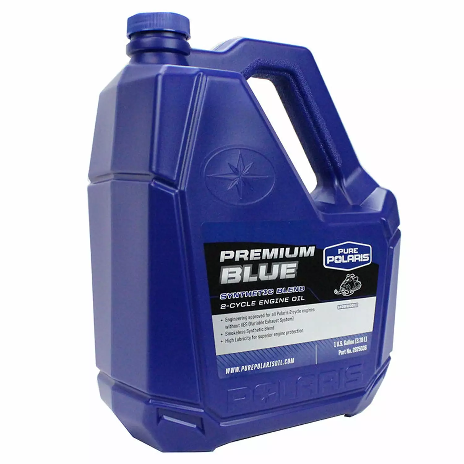 Polaris New OEM Synthetic Luxury Blue 2-Cycle Oil. 1 Gallon. 2875036. 2882202
