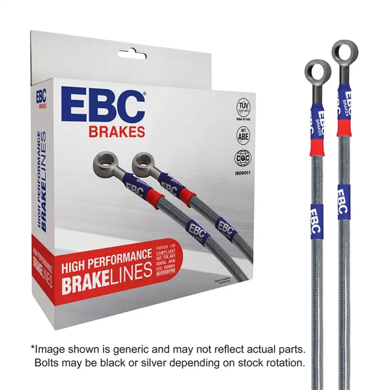 EBC 02-03 Chevrolet Blazer 4.3L 4WD 2DR Stainless Steel Brake Line Kit Manual Trans