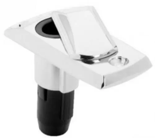 United States Hardware M-063C Stow Away Base 4x1-5/8 Inch Marine Storage Solution