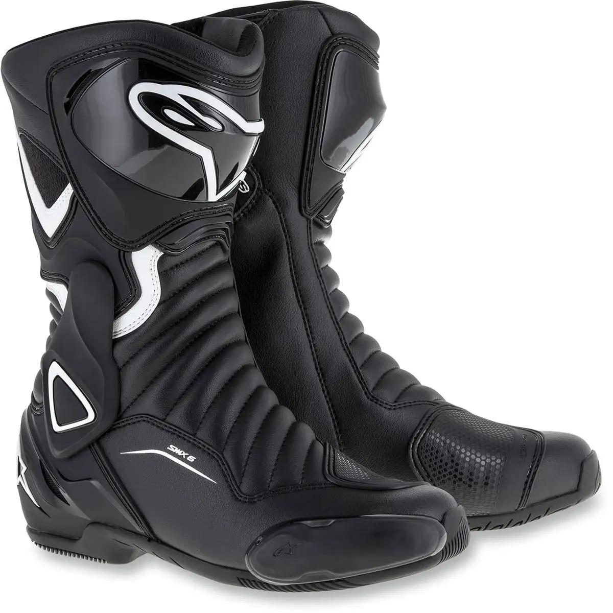 Alpinestars Stella SMX-6 V2 Non-Vented Womens Boots (9.5. Black/White)