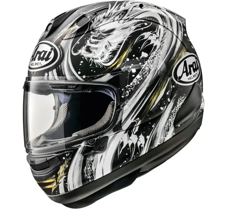 Arai Corsair-X Kiyonari Men's Street Motorcycle Helmet - Frost / Small S Arai Helmet