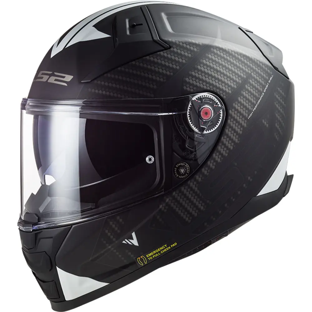 LS2 Citation II Tropical Adult Street Helmet Brand New Motorcycle Safety Gear Gloss