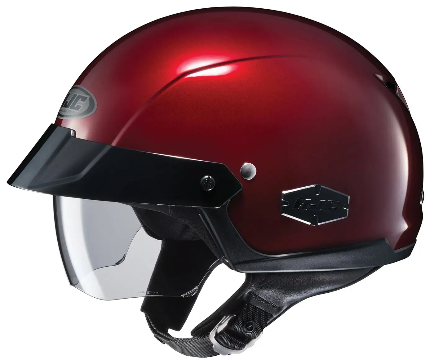 HJC Helmets IS-Cruiser Solid Helmet Wine (X-Small. Red Wine) Xs
