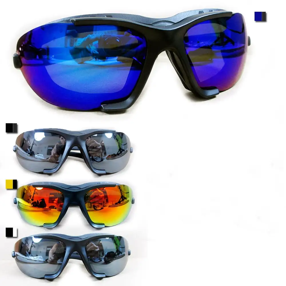 1 Pair Chopper Padded Wind Resistant Sunglasses Motorcycle Rinding Glasses Sport Asia Pacific
