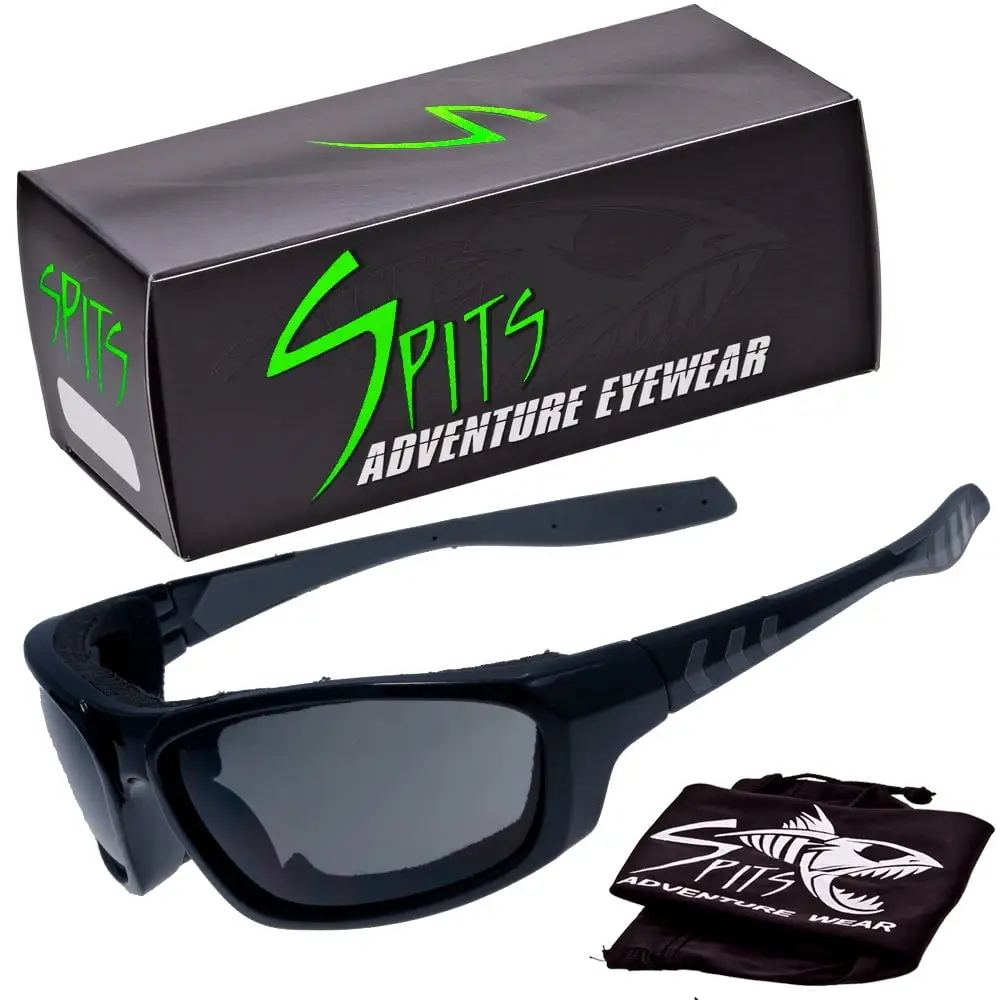 Arrow Foam Padded Motorcycle Sunglasses - MGW-2888 Spits Eyewear