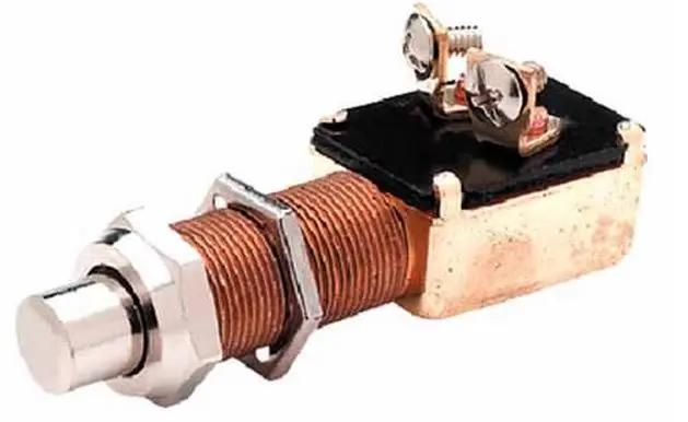 Seachoice 11781 Push Button Switch 2-7/8 Marine Electrical Switch
