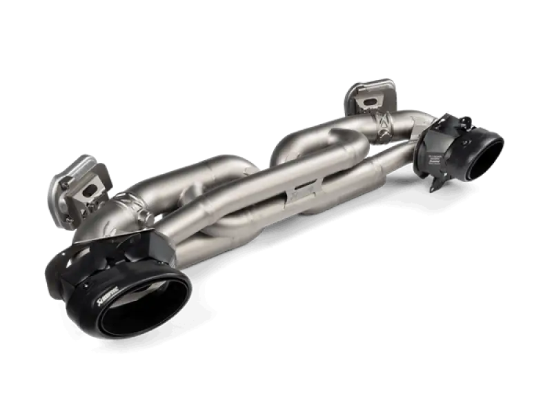 Akrapovic 20-21 Porsche 911 Turbo 992 Black Titanium Tail Pipe Set