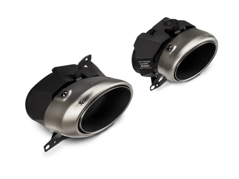 Akrapovic 20-21 Porsche 911 Turbo S 992 Titanium Tail Pipe Set
