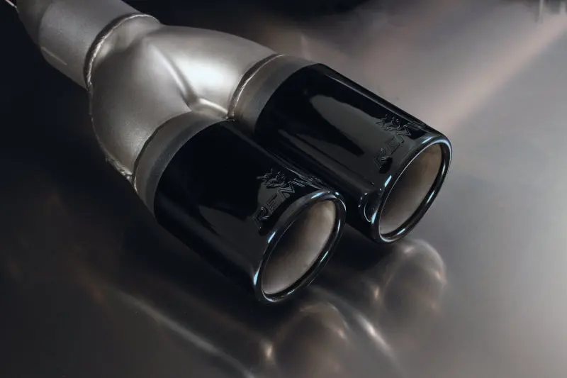 Remus 2012 BMW 3 Series F30 F31 2.0L N20B20B 76mm Black Chrome Tail Pipe Set