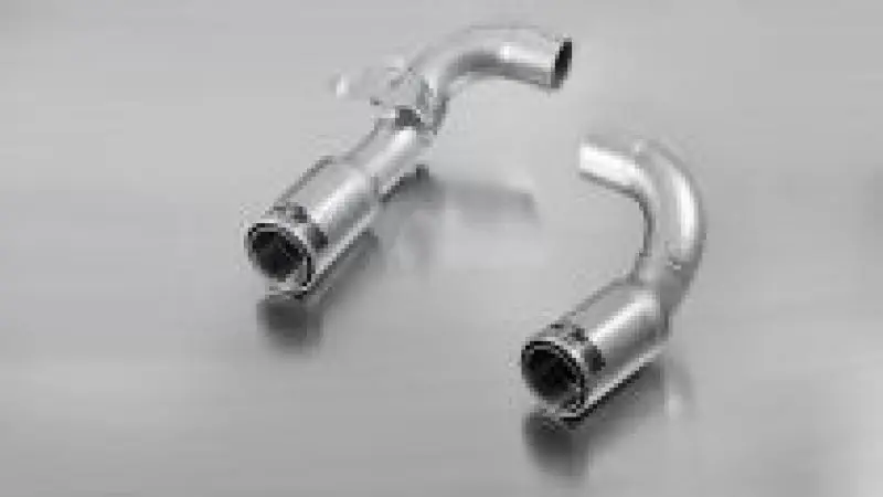 Remus 2012 BMW 3 Series F30 F31 84mm Dual Straight Tail Pipe Set Carbon Insert