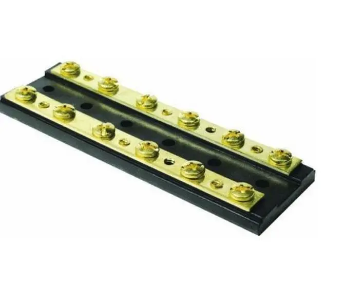 Seachoice 13531 Terminal Block 4-1/2x1-1/2x3/16 12V Marine Electrical Component