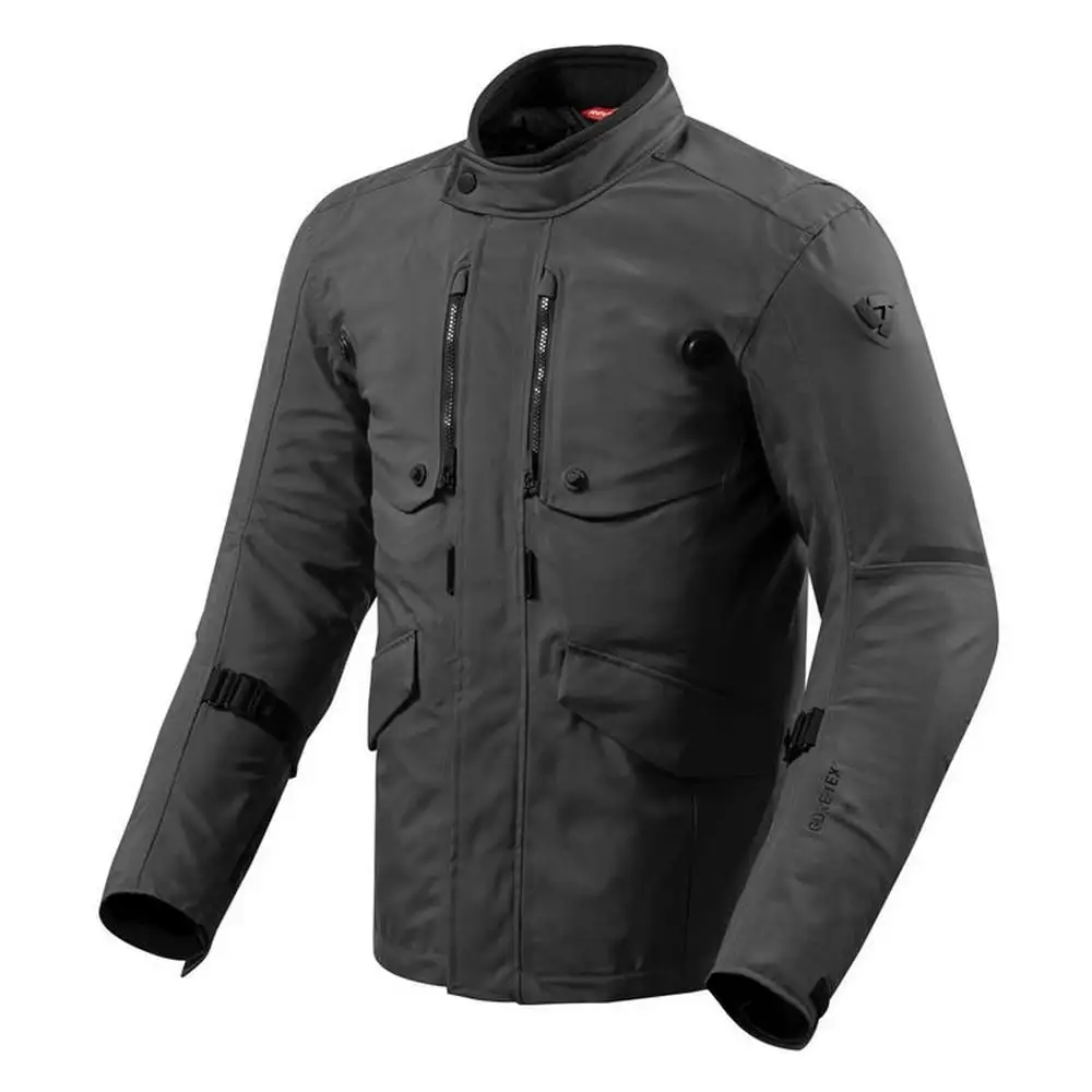 Rev'It Trench GTX Mens Textile Jacket Black XL - MGW-13157 3xl