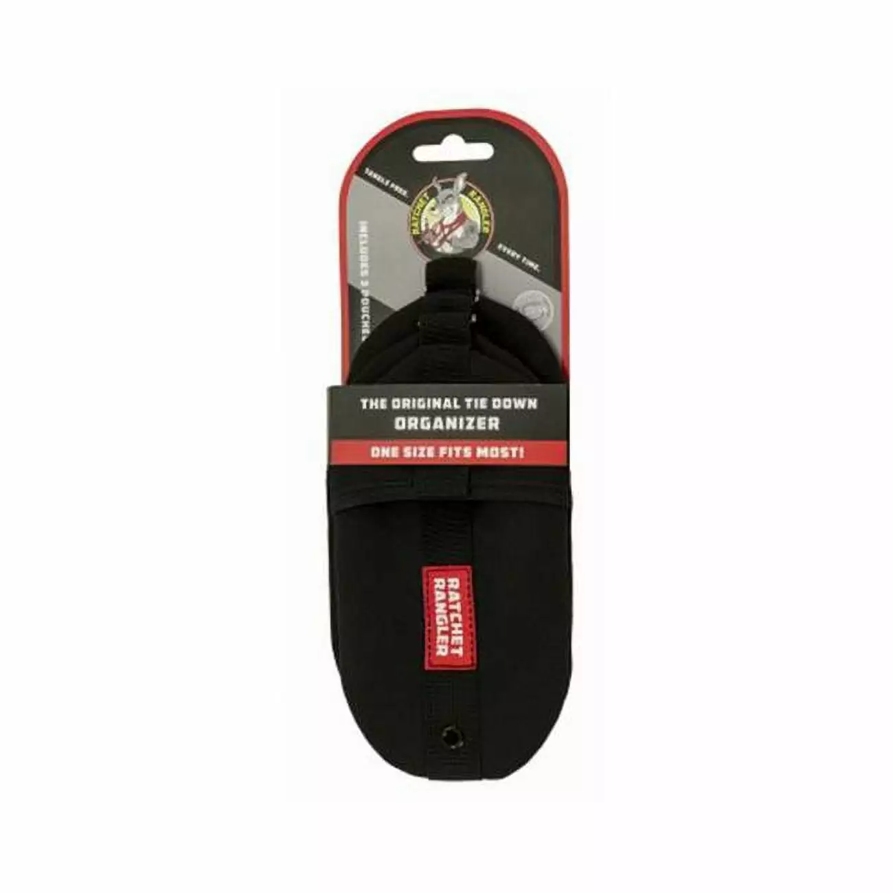 Badass Ideas 126658 Ratchet Rangler Black Heavy Duty Tie Down