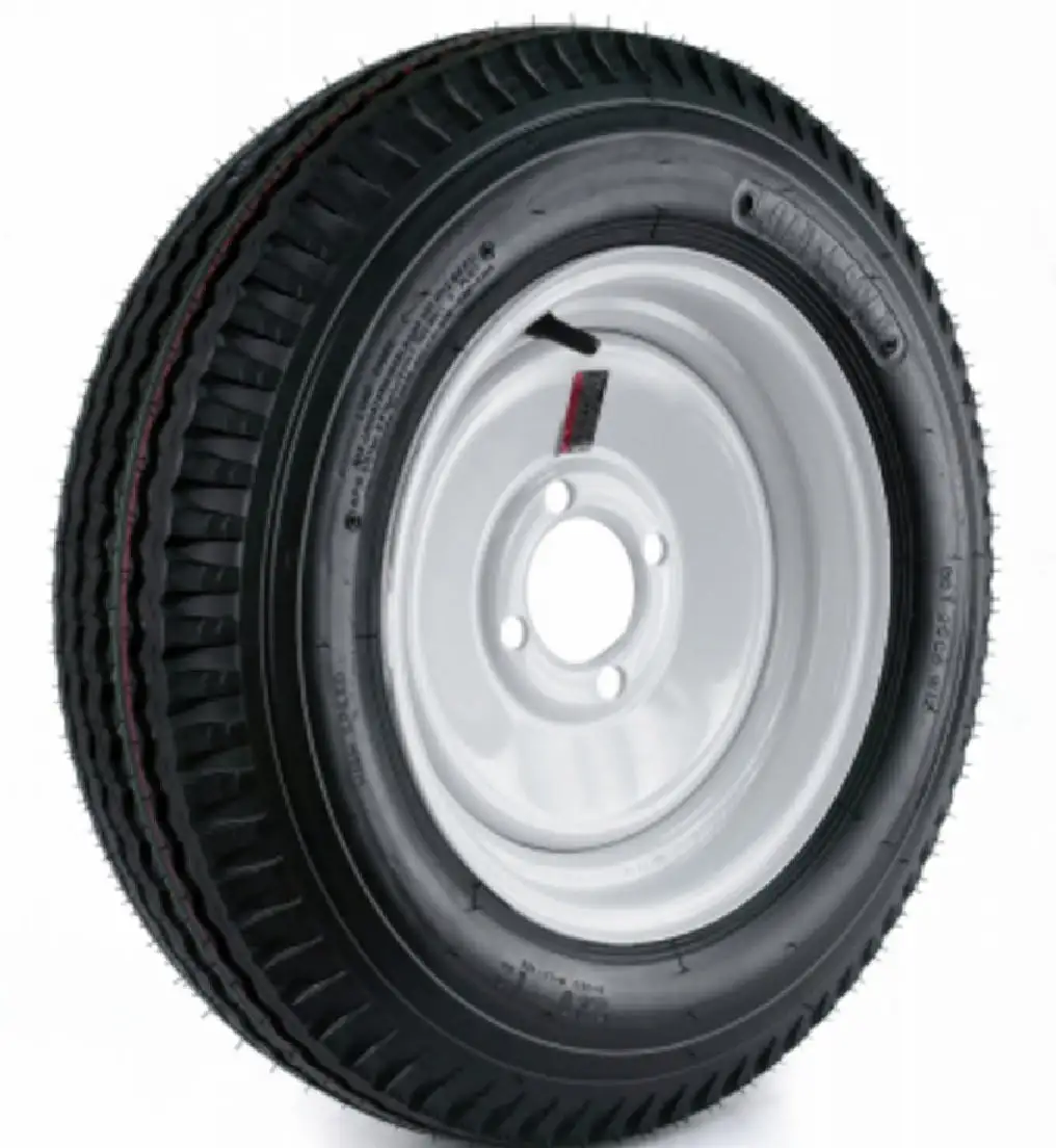 Kenda DM452C-4I Loadstar Trailer Tire and 4-Hole Wheel Assembly