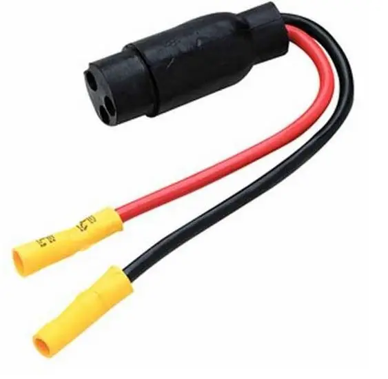 Seachoice 13761 Trolling Motor Plug 1-3/4x2-1/2 12V Marine Electrical Connector