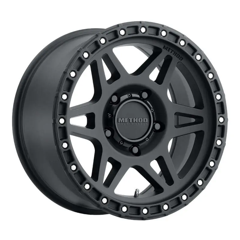 Method MR312 18x9 18mm Offset 8x6.5 130.81mm HB Double Black Wheel Trucks Method Wheels