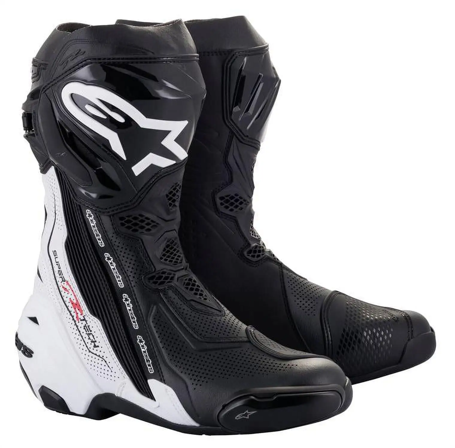 Alpinestars Supertech R V2 Vented Boots (11.5. Black/White) 7