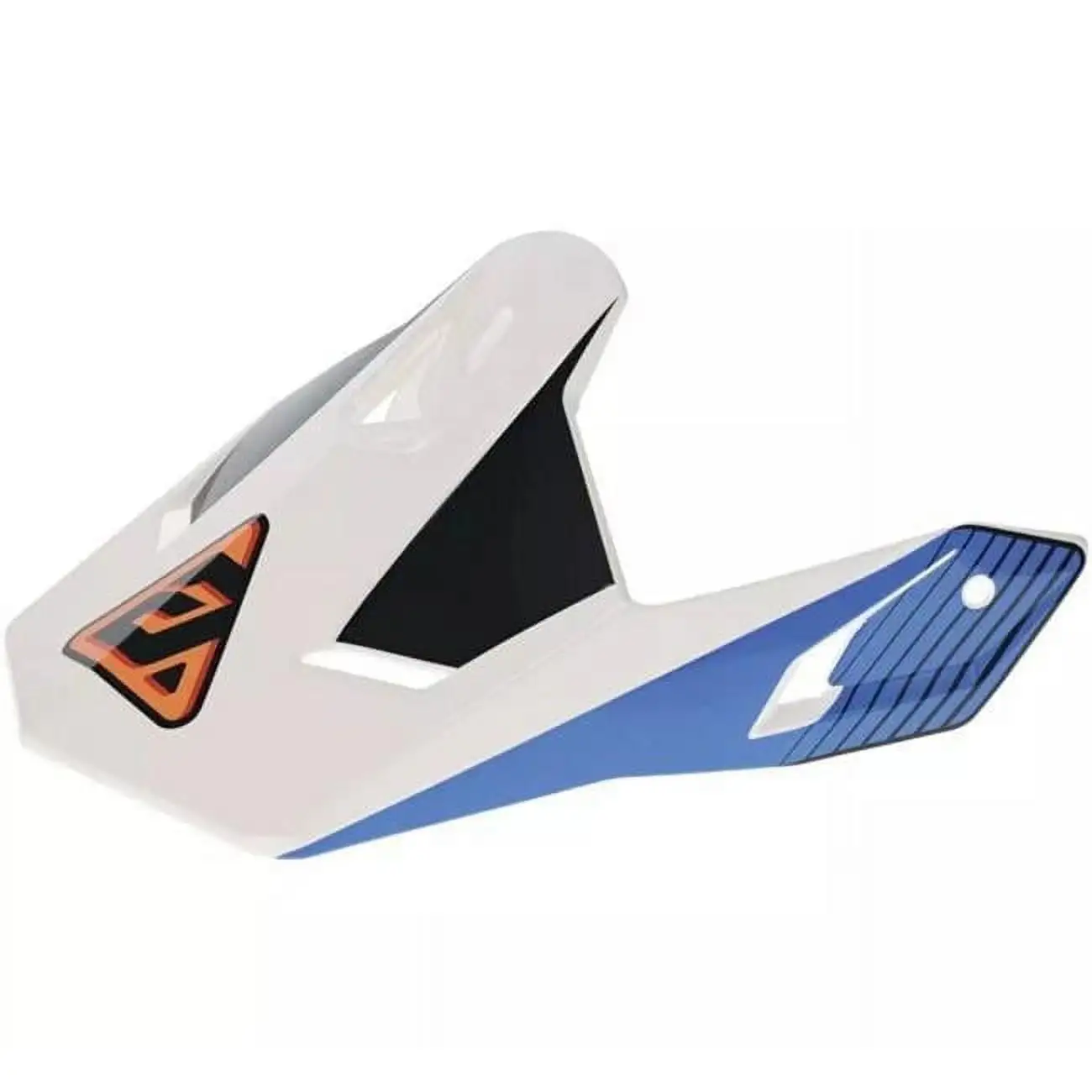 Answer AR1 Vendetta Youth Helmet Visor/Peak Blue/Orange - MGW-27926