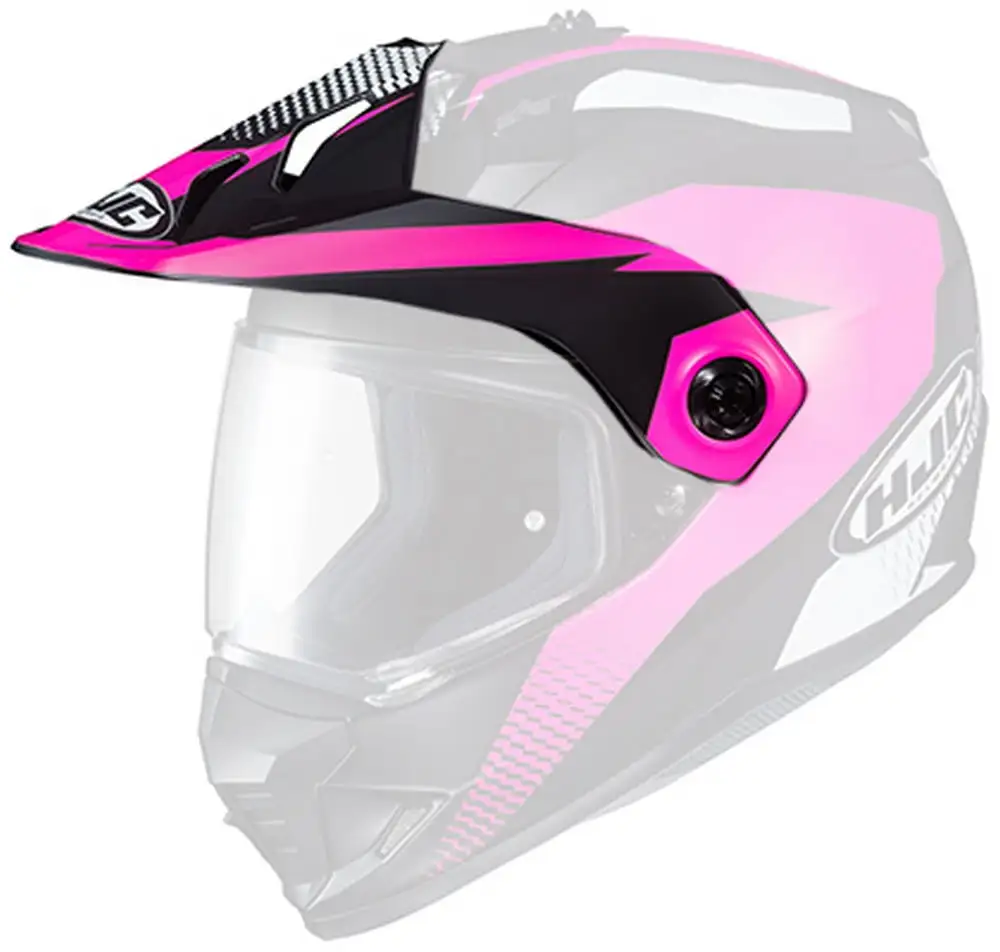 HJC DS-X1 Helmet Visor/Peak Awing Pink - MGW-24749 HJC Helmets