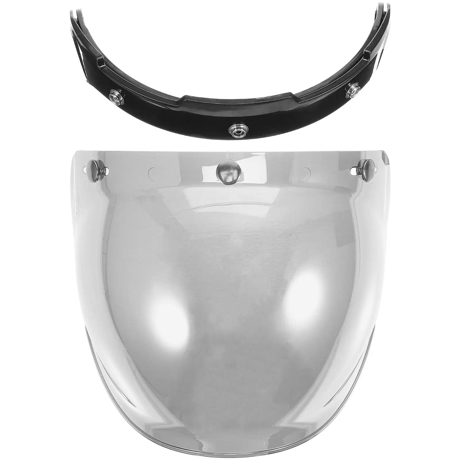 Motorcycle Helmet Visor Outdoor Helmet Visor Protective Cover Bracket PartyKindom
