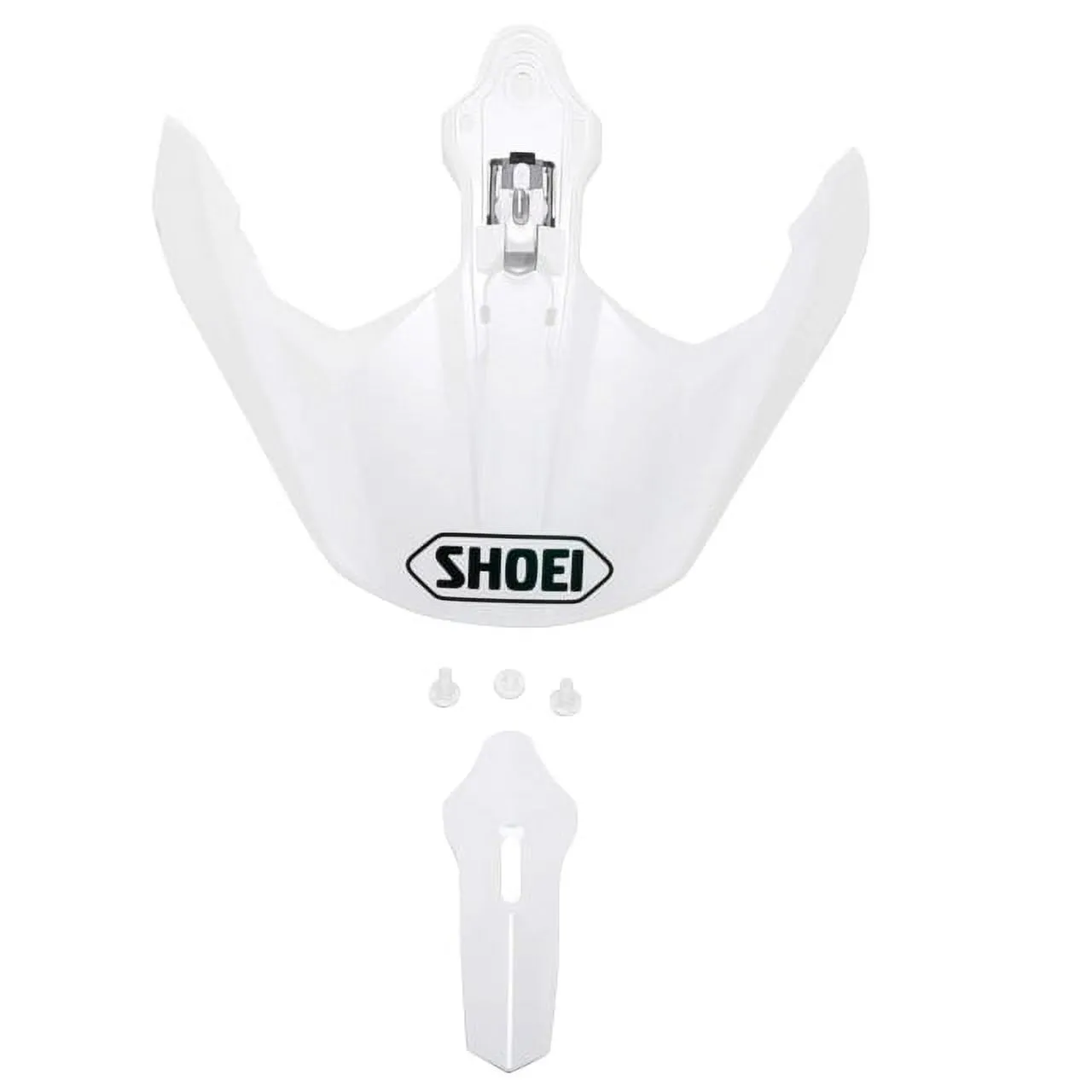 Shoei Hornet DS Visor Motorcycle Helmet Accessories - Crystal White / One Size