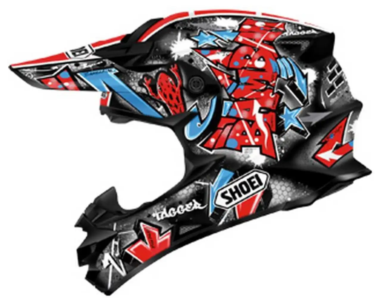 Shoei Sleek Visor VFX-W Barcia Helmet - TC-1 - MGW-6816