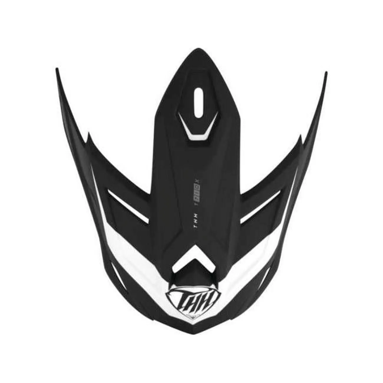 THH T710 Air Tech Youth Helmet Replacement Visor/Peak Black/White/Gray THH Helmets